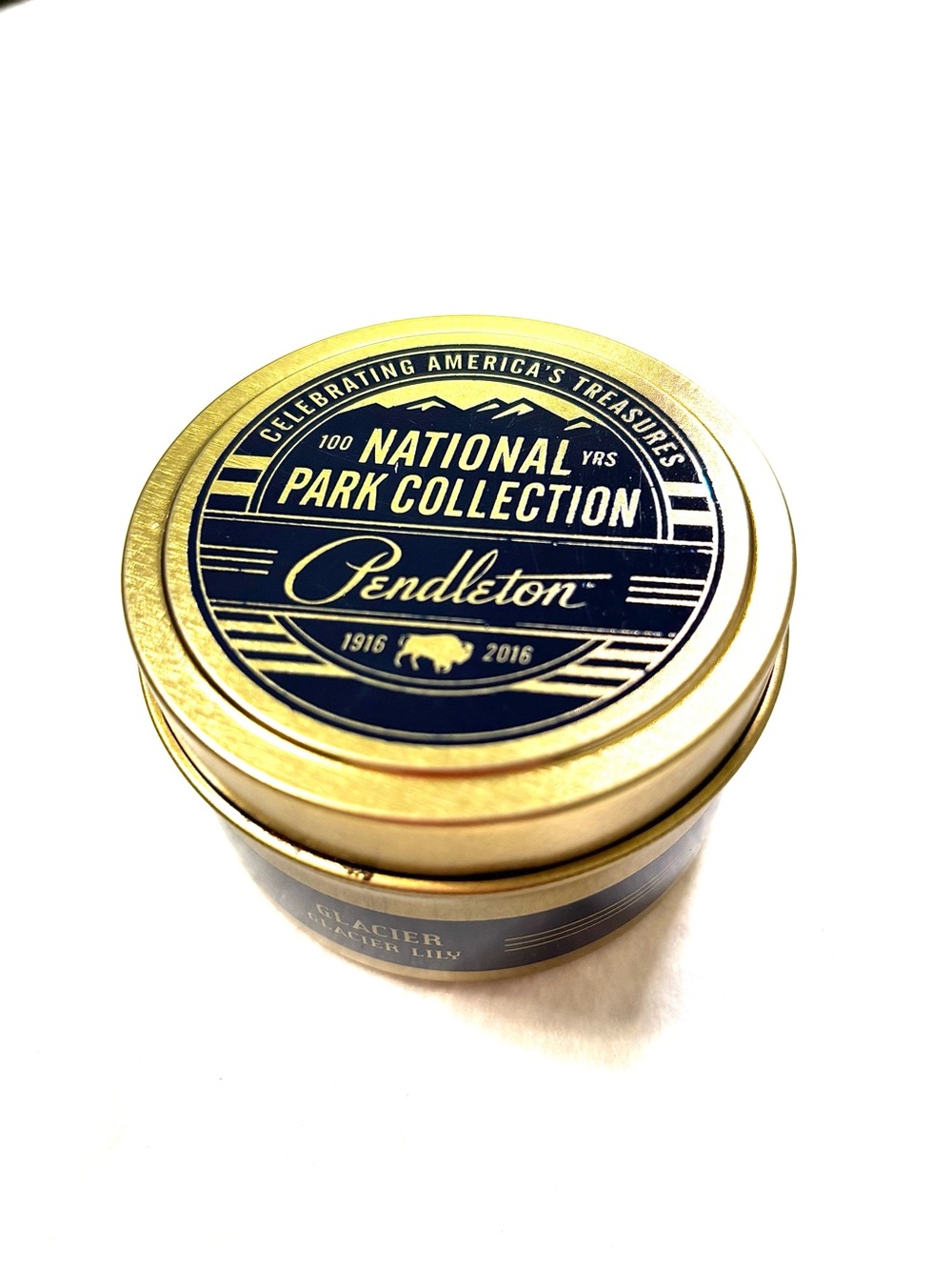 NWT Pendleton National Park Collection Travel Candle ‘Glacier Lily’, Unburned